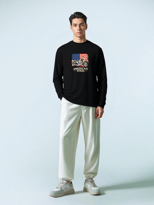 American Steel Long Sleeve Tee