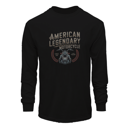 American Legendary Motorcycle Long Sleeve Tee