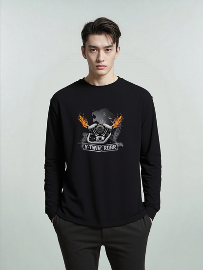 V-Twin Roar Long Sleeve Tee