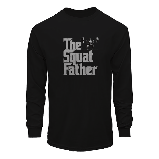 The Squat Father Long Sleeve Tee