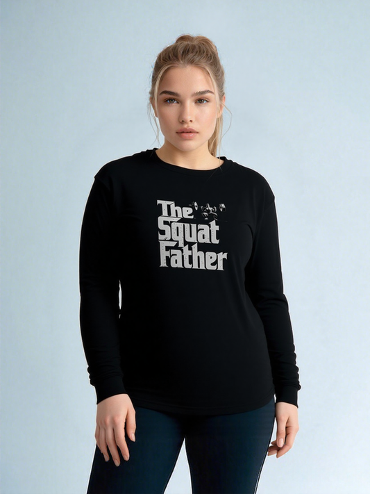 The Squat Father Long Sleeve Tee
