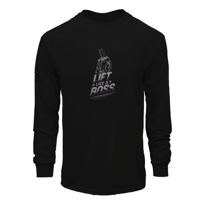 Lift Like A Boss Long Sleeve Tee