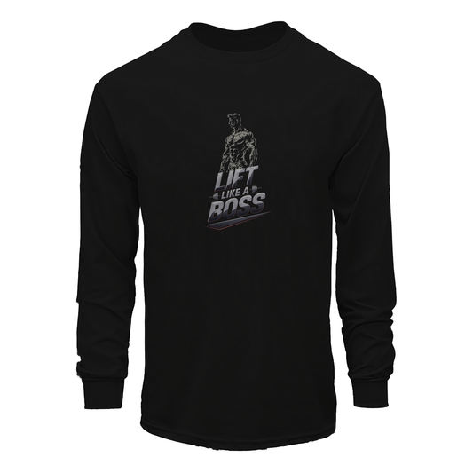 Lift Like A Boss Long Sleeve Tee