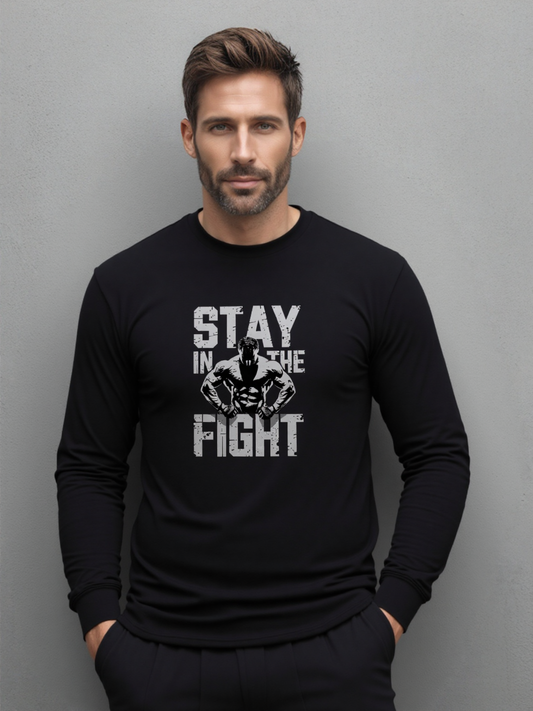 Stay In The Fight Long Sleeve Tee