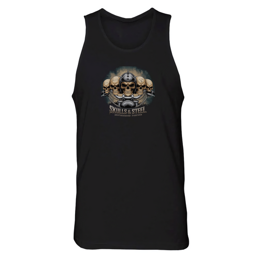Skulls & Steel Brotherhood Forever Jersey Tank
