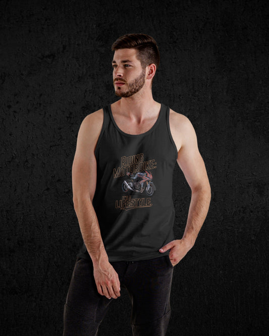 Riding Motorbike: It's A Lifestyle Jersey Tank