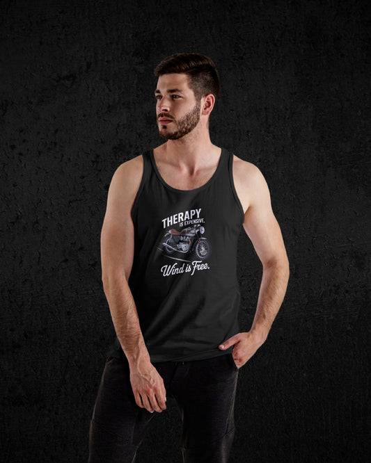 Therapy Is Expensive Wind Is Free Jersey Tank