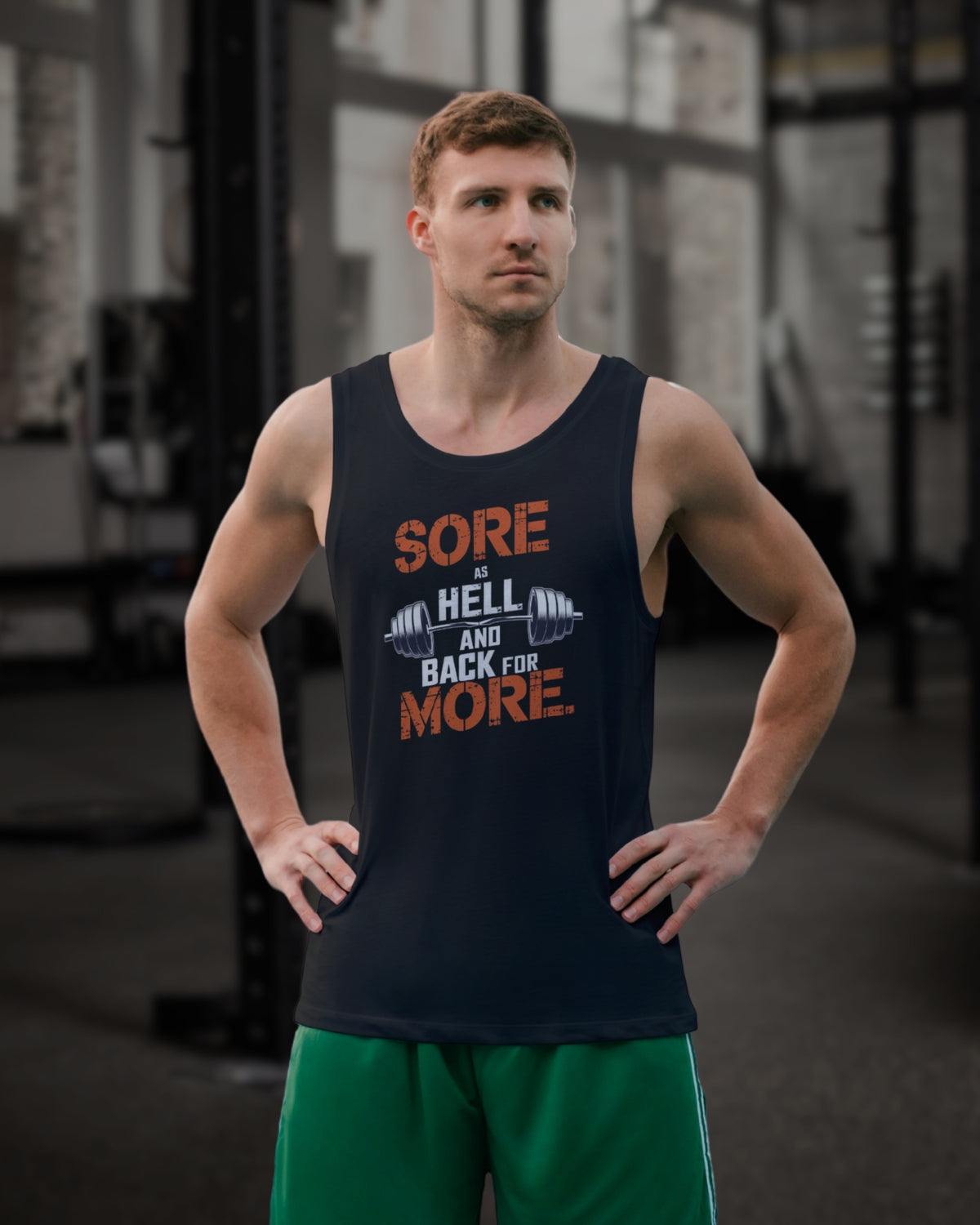 Sore As Hell And Back For More Jersey Tank
