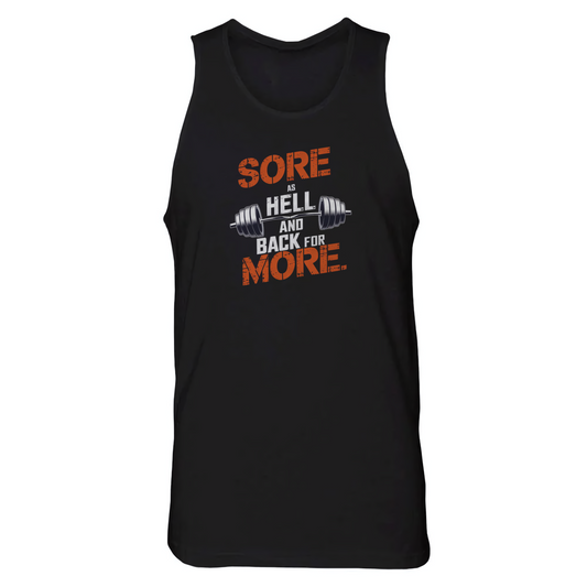 Sore As Hell And Back For More Jersey Tank