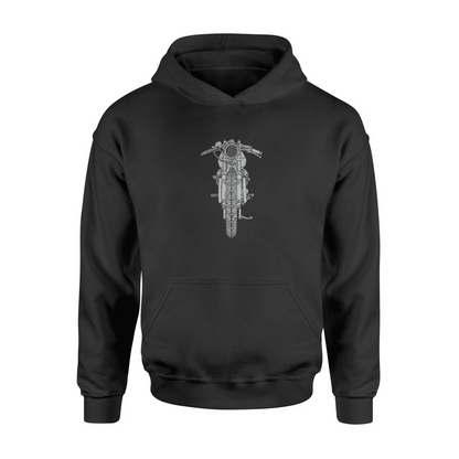 Cafe Racer Hooded Sweatshirt