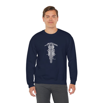 Cafe Racer Crewneck Sweatshirt