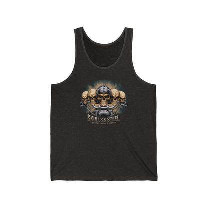 Skulls & Steel Brotherhood Forever Jersey Tank
