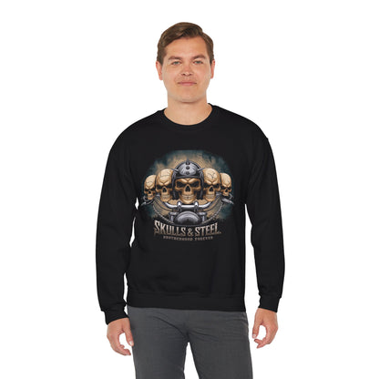 Skulls & Steel Brotherhood Forever Crewneck Sweatshirt