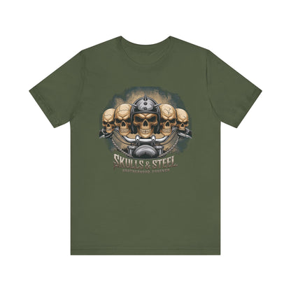 Skulls & Steel Brotherhood Forever Short Sleeve Tee