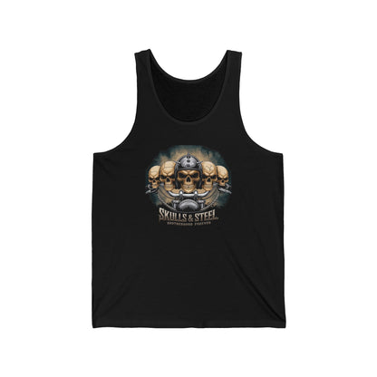 Skulls & Steel Brotherhood Forever Jersey Tank