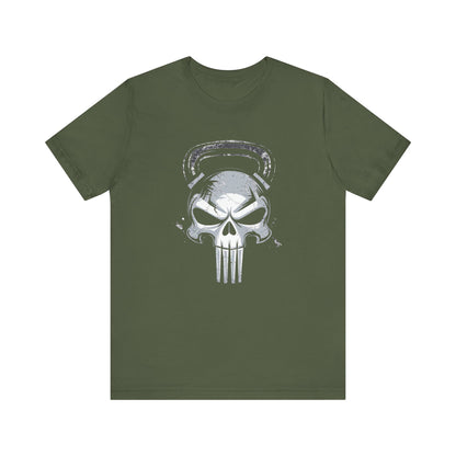 Kettlebell Skull Short Sleeve Tee