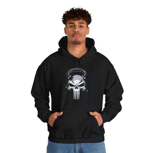 Kettlebell Skull Hooded Sweatshirt