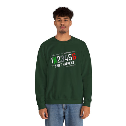 1N23456 Shift Happens Crewneck Sweatshirt