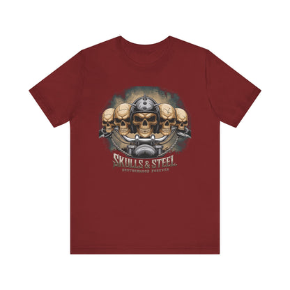 Skulls & Steel Brotherhood Forever Short Sleeve Tee