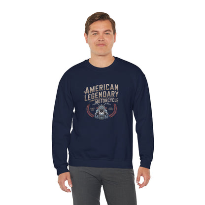 American Legendary Motorcycle Crewneck Sweatshirt