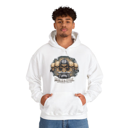 Skulls & Steel Brotherhood Forever Hooded Sweatshirt