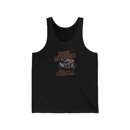 Riding Motorbike: It's A Lifestyle Jersey Tank