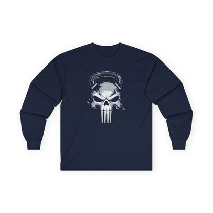 Kettlebell Skull Long Sleeve Tee