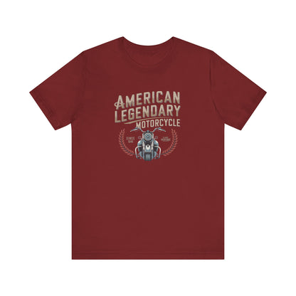 American Legendary Motorcycle Short Sleeve Tee