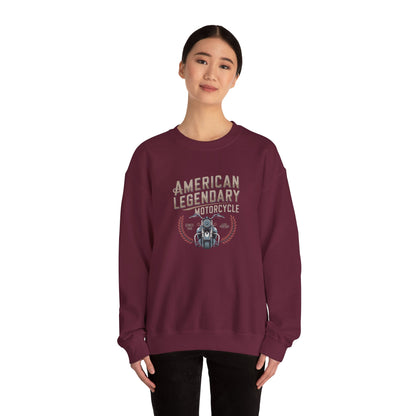 American Legendary Motorcycle Crewneck Sweatshirt