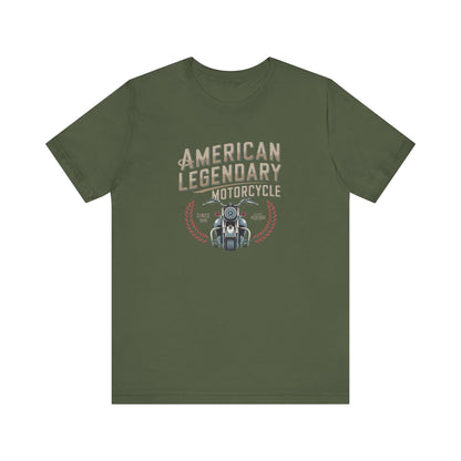 American Legendary Motorcycle Short Sleeve Tee