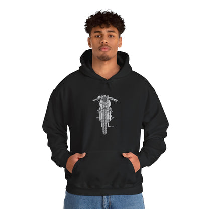 Cafe Racer Hooded Sweatshirt
